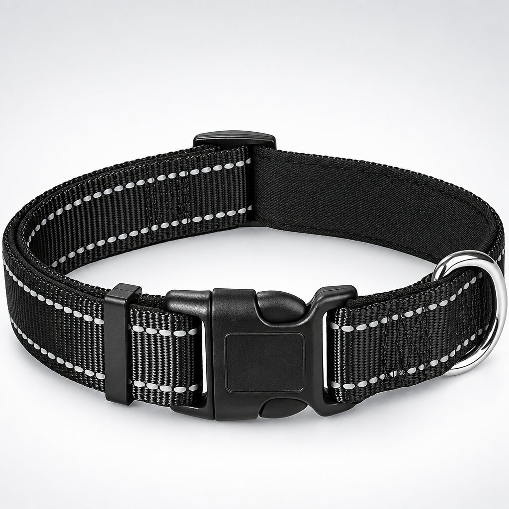 Padded Reflective Dog Collar