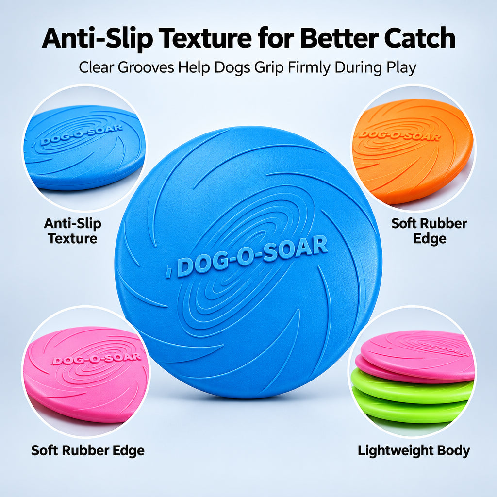 Silicone Dog Flying Disc