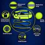 Hands-Free Reflective Dog Leash