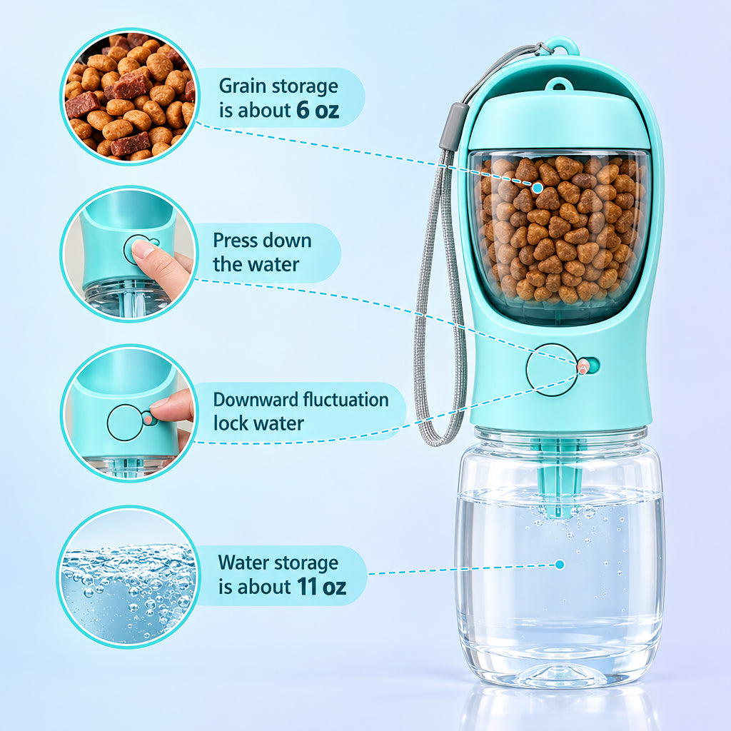 Portable Dog Water Bottle