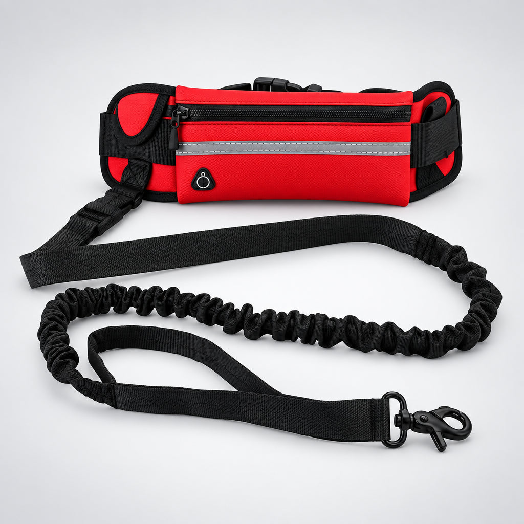 Hands-Free Reflective Dog Leash