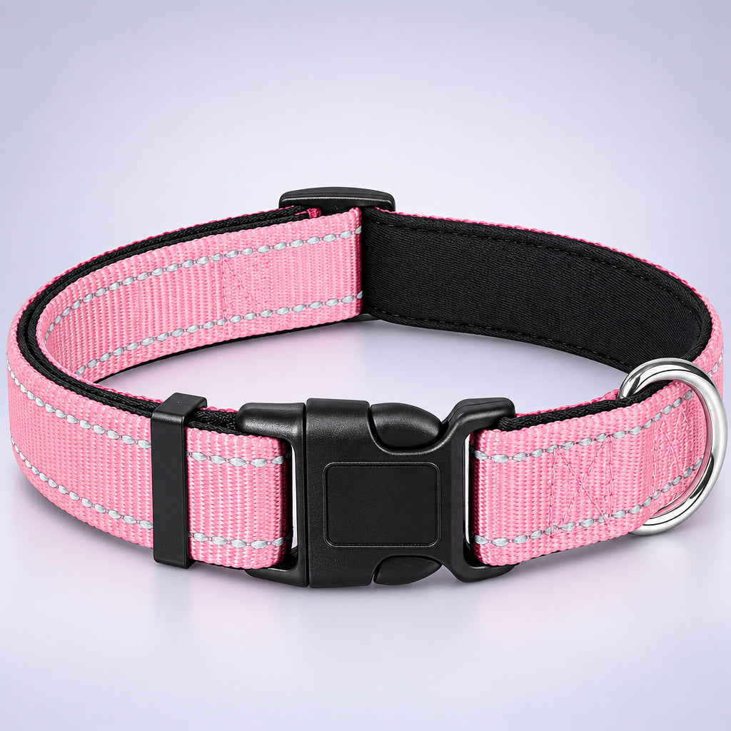 Padded Reflective Dog Collar