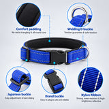 Padded Reflective Dog Collar