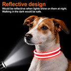 Padded Reflective Dog Collar