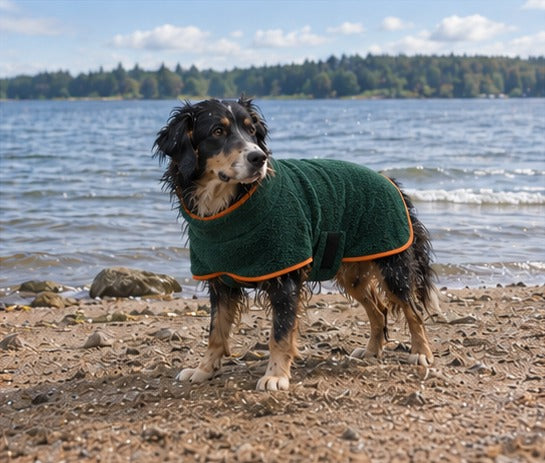 After a lake or beach swim
